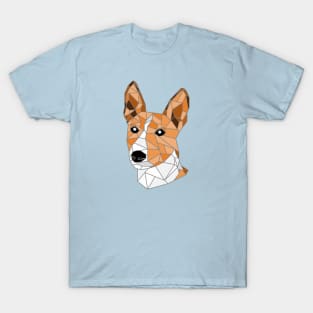 Basenji Stained Glass T-Shirt